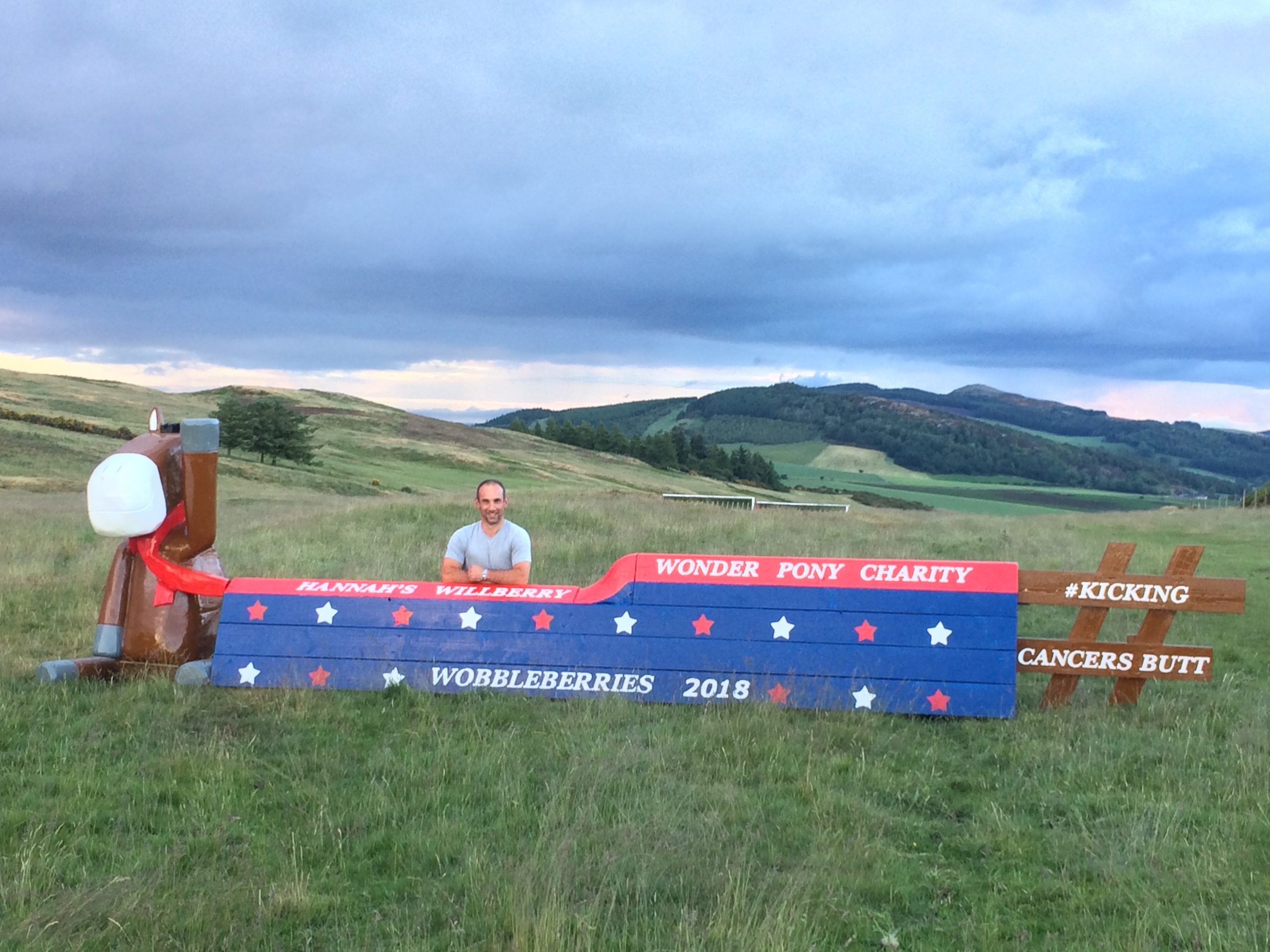 Lindores Equestrian Wobbleberries Fence 2018