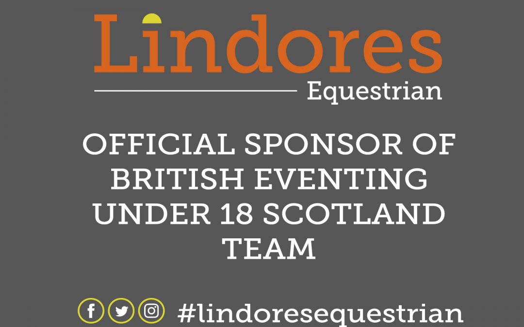Official Sponsor of British Eventing U18 Scotland Team
